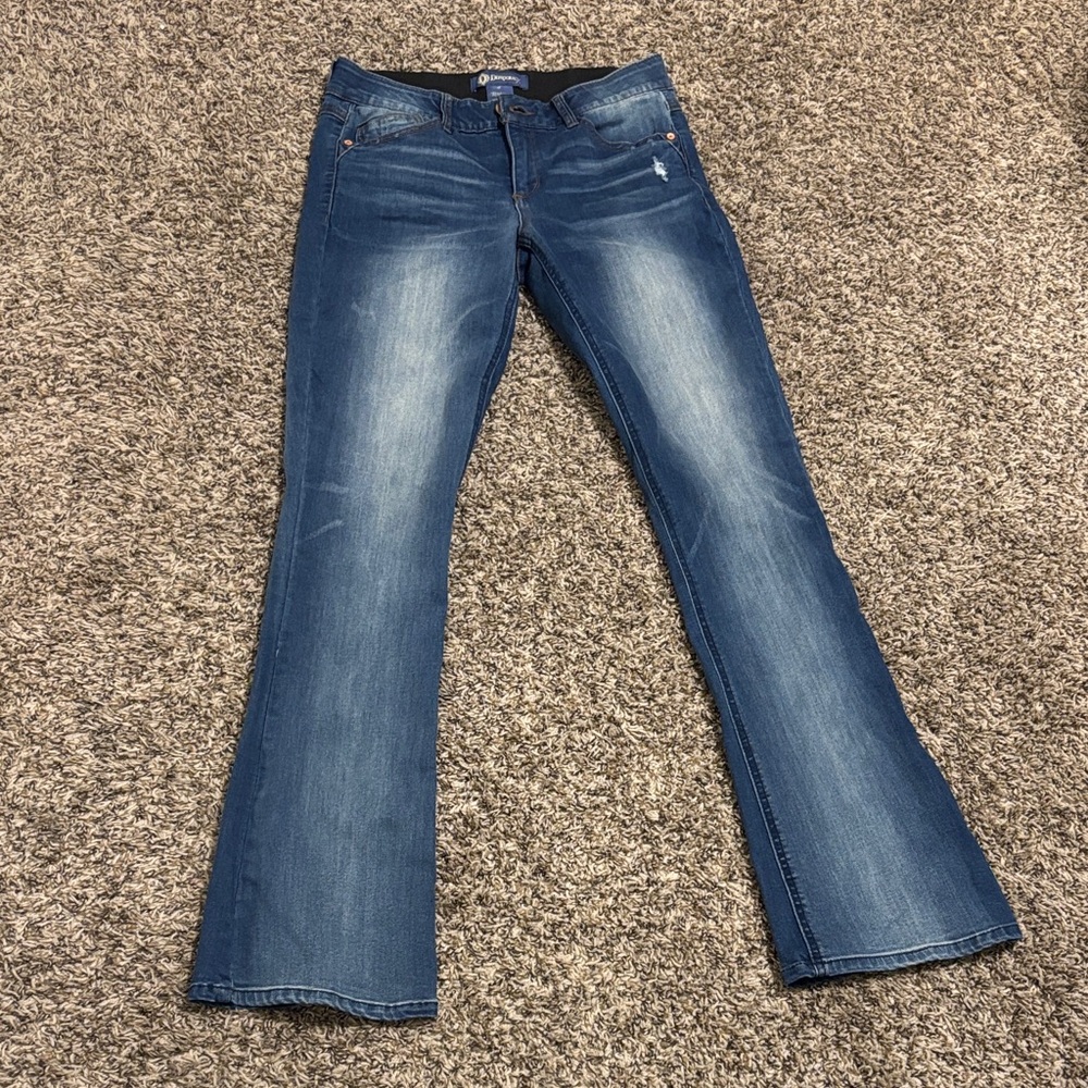 Democracy Flare Jeans in Classic Blue